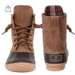 Marley Lilly duck boots NIB 6 🦆 runs big